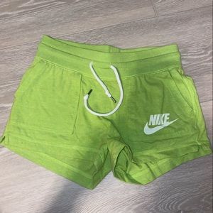 Nike Light Green Sportswear Shorts